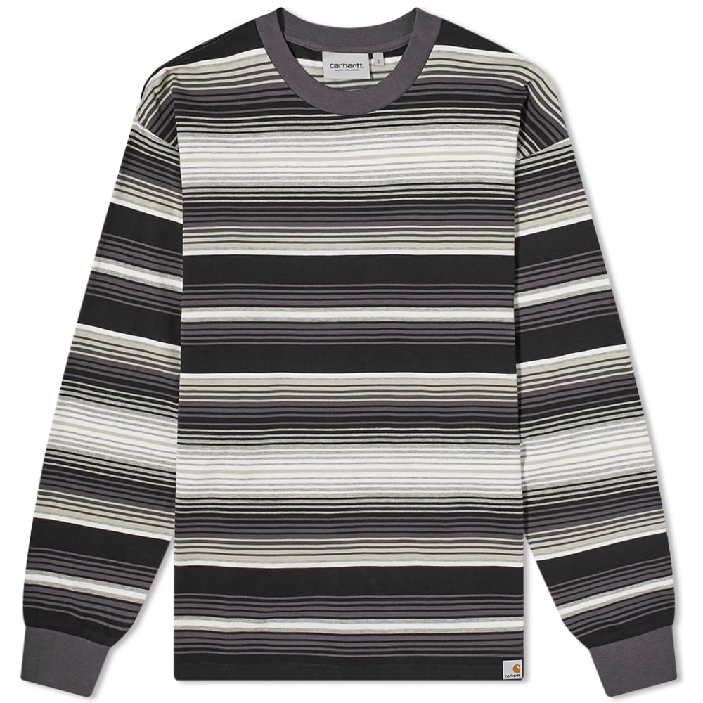 Carhartt WIP Long Sleeve Tuscon Stripe Tee - 1