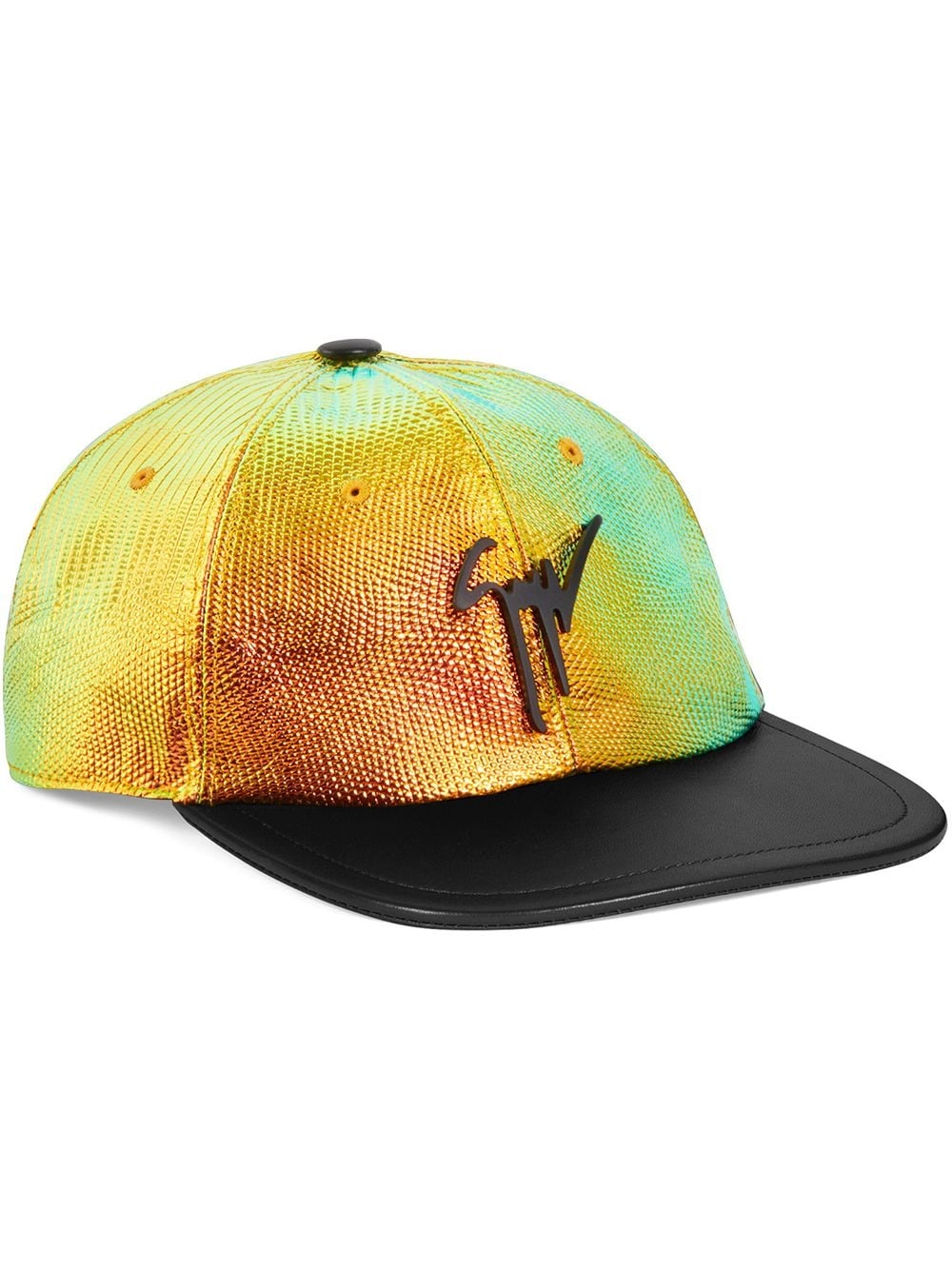 iridescent effect cap - 1