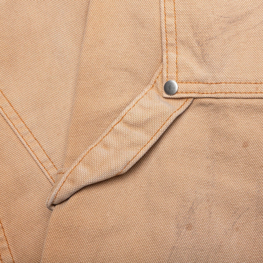 CHEVRON PAINTER PANT - CAMEL - 3
