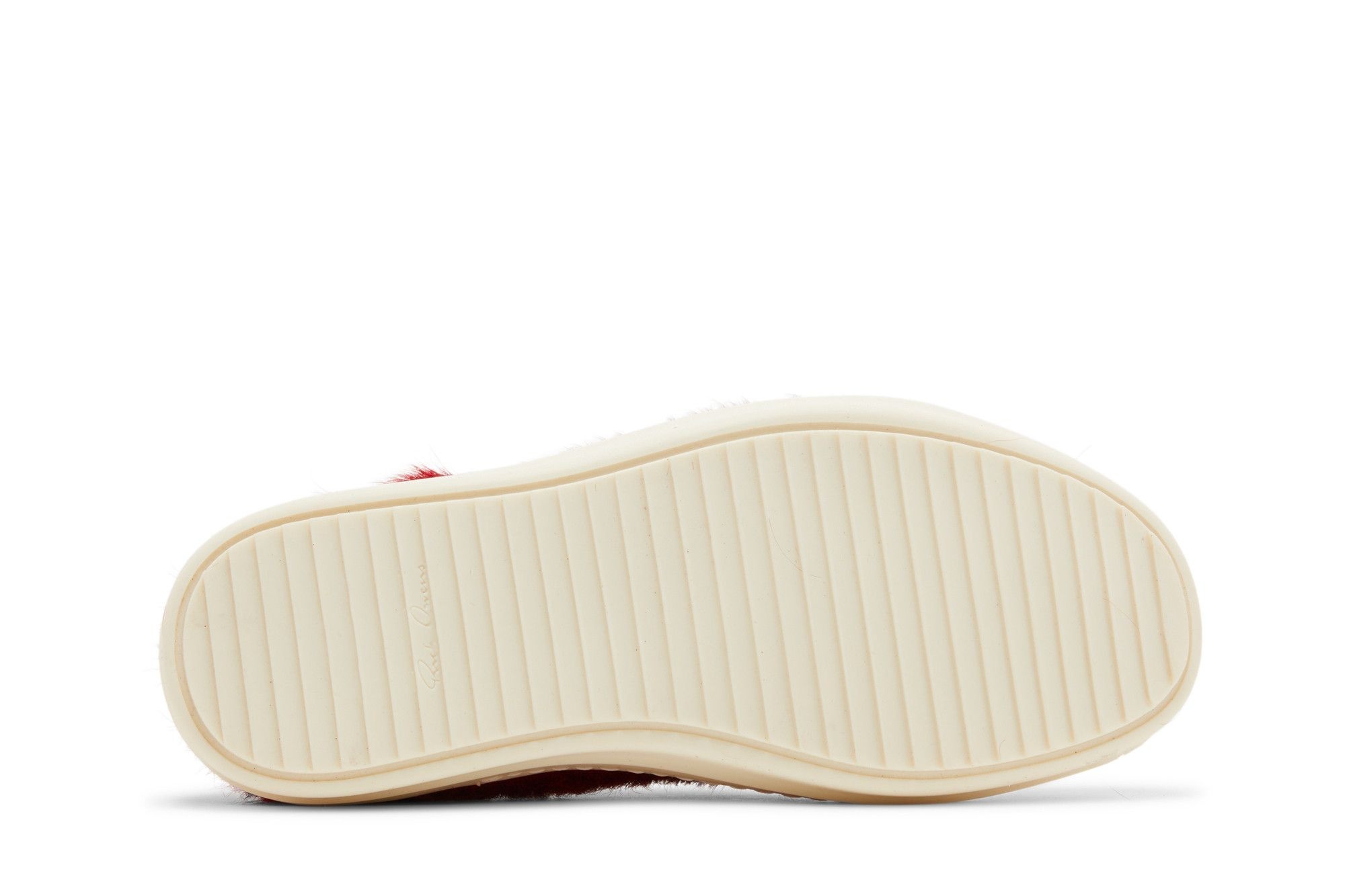 Rick Owens Wmns Pelliccia Vintage Low 'Cardinal Red' - 4