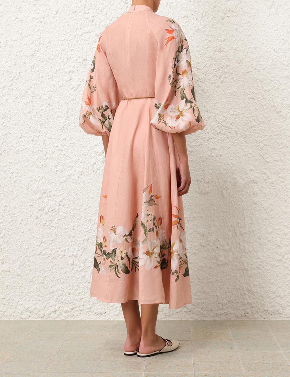 LEXI BILLOW LONG DRESS - 4