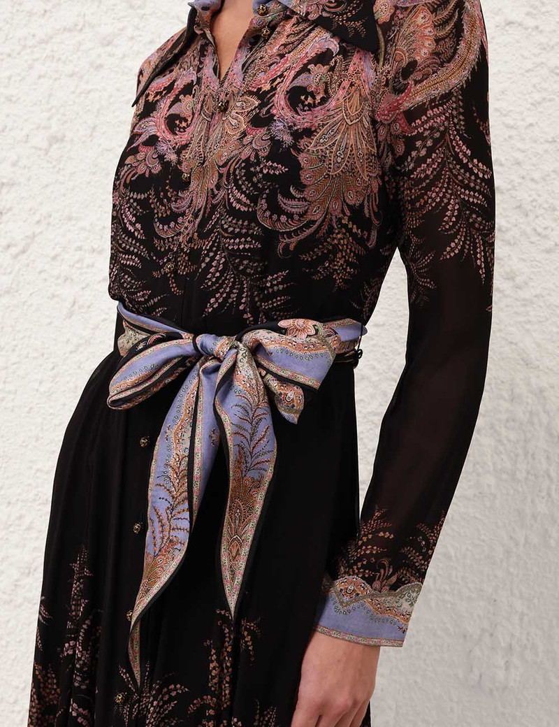 ALCHEMY BUTTONED SHEATH DRESS 5