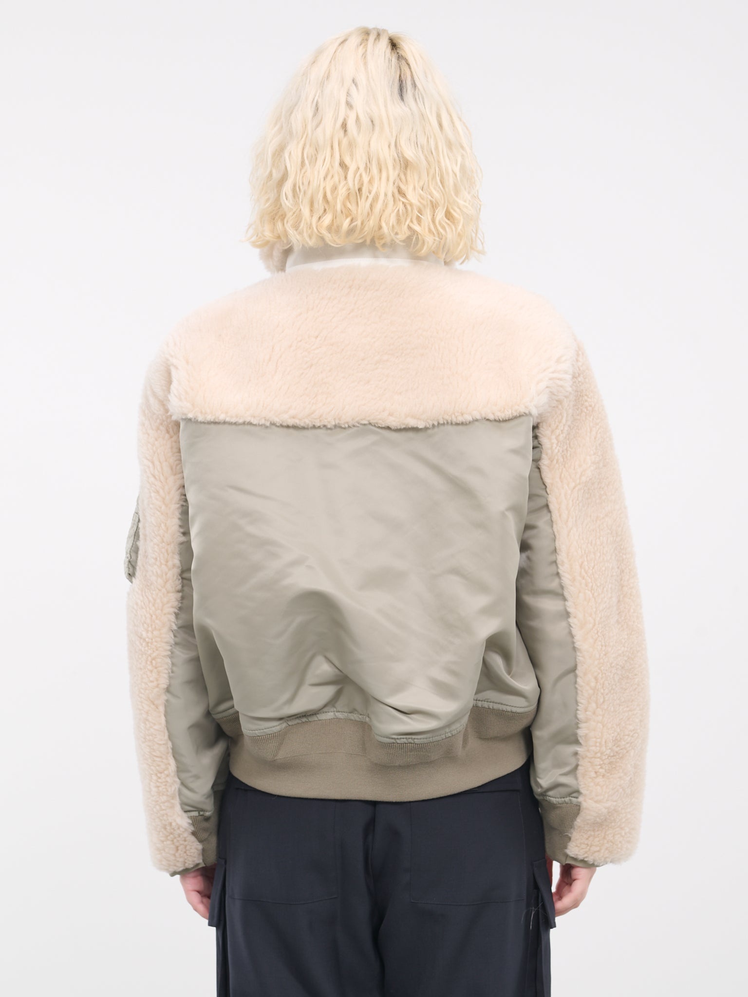 Faux Shearling Blouson - 3