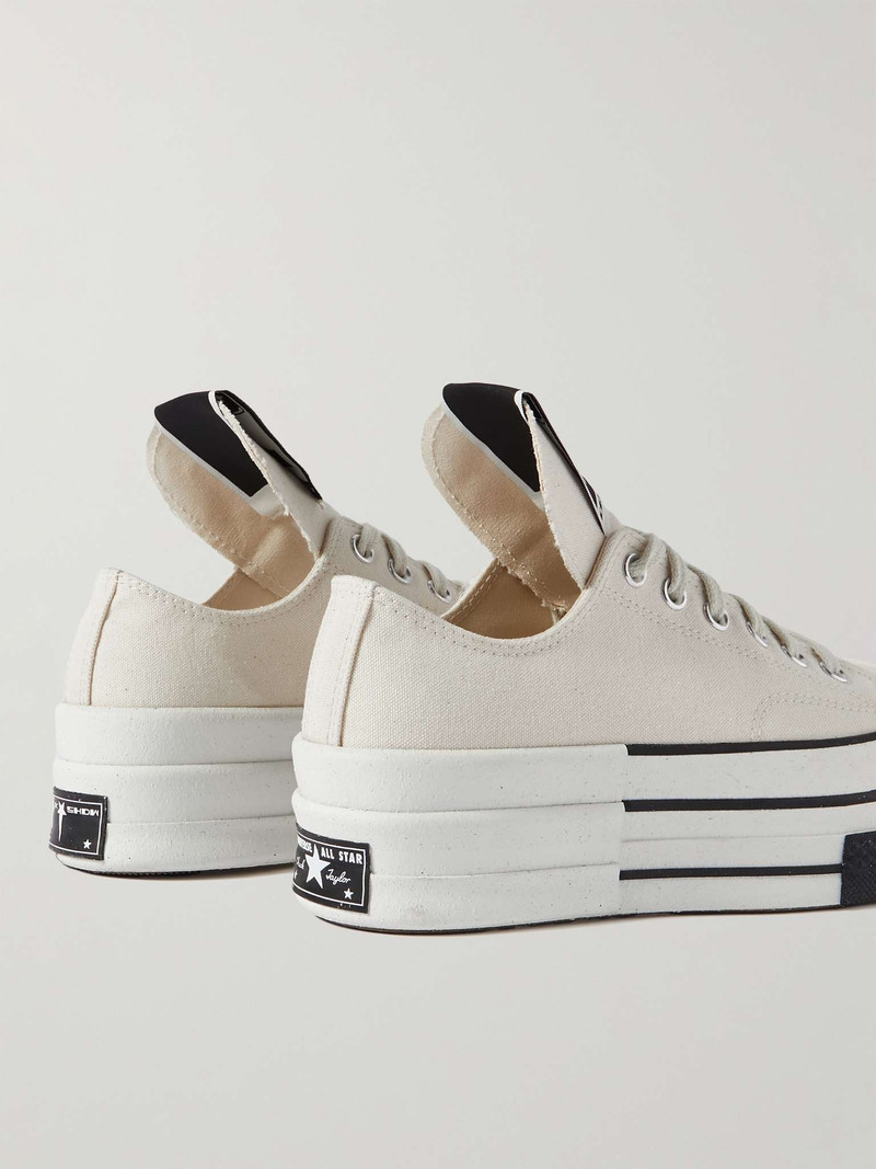 + Converse + DRKSHDW DBL DRKSTAR Chuck 70 Canvas Sneakers 5