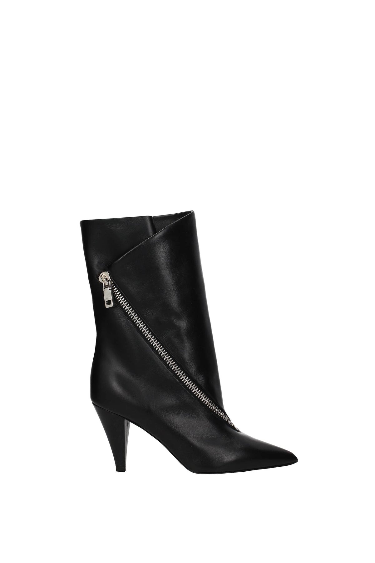 Ankle boots botte show Leather Black - 1