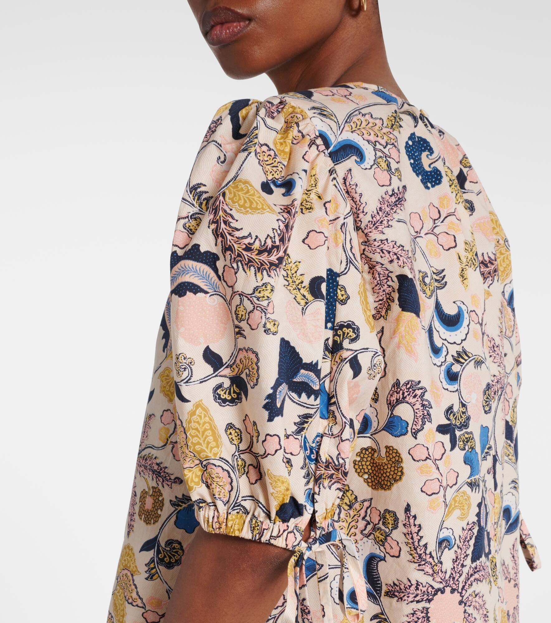 Coralie floral cotton blouse - 5