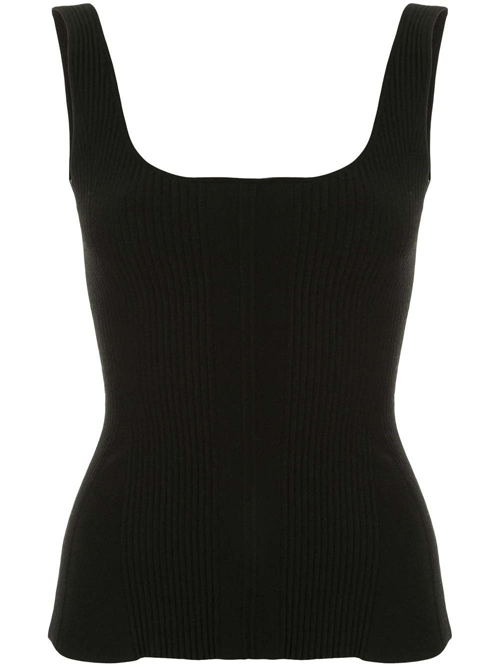 ribbed vest top - 1