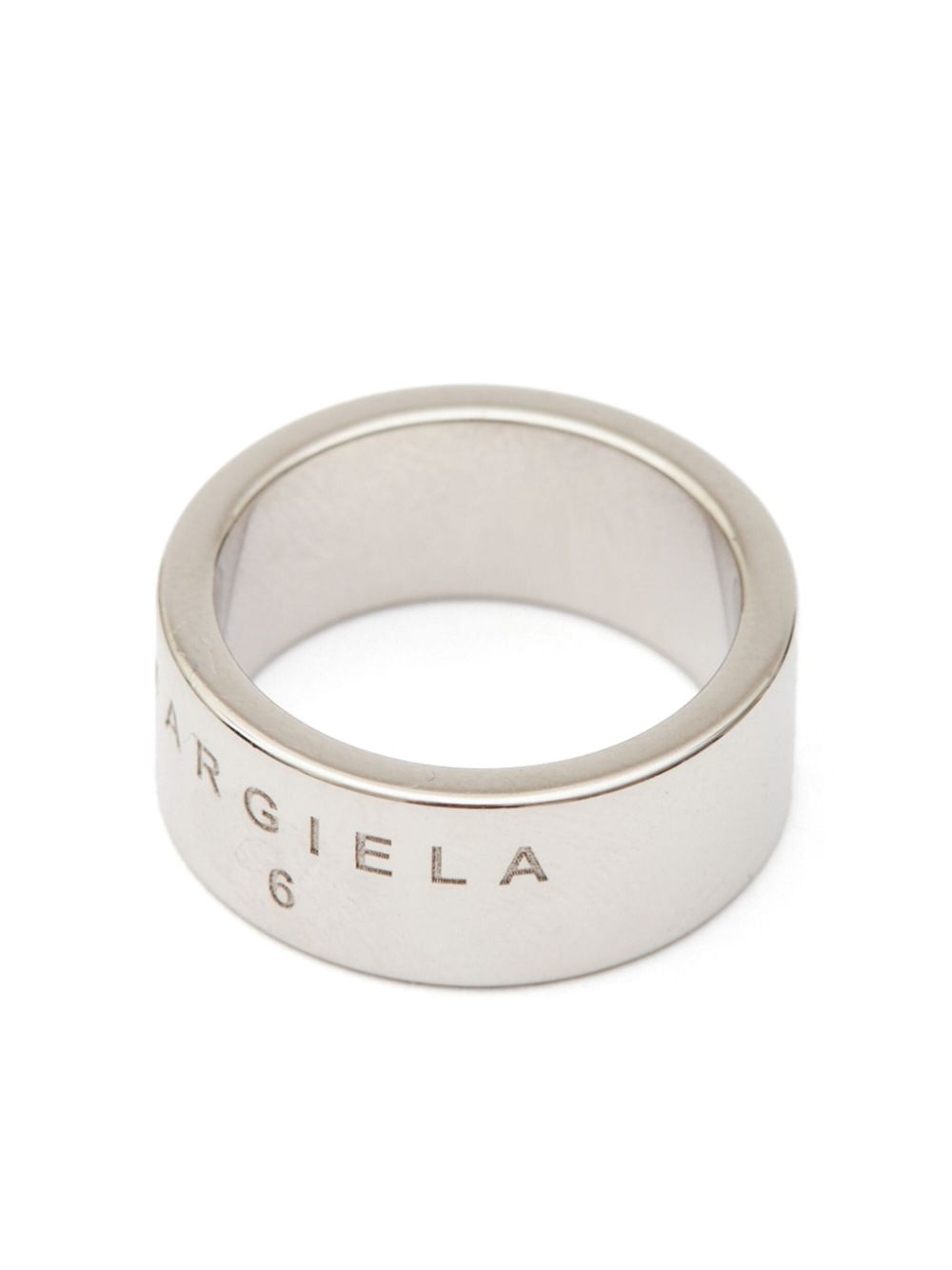 engraved-logo ring - 2