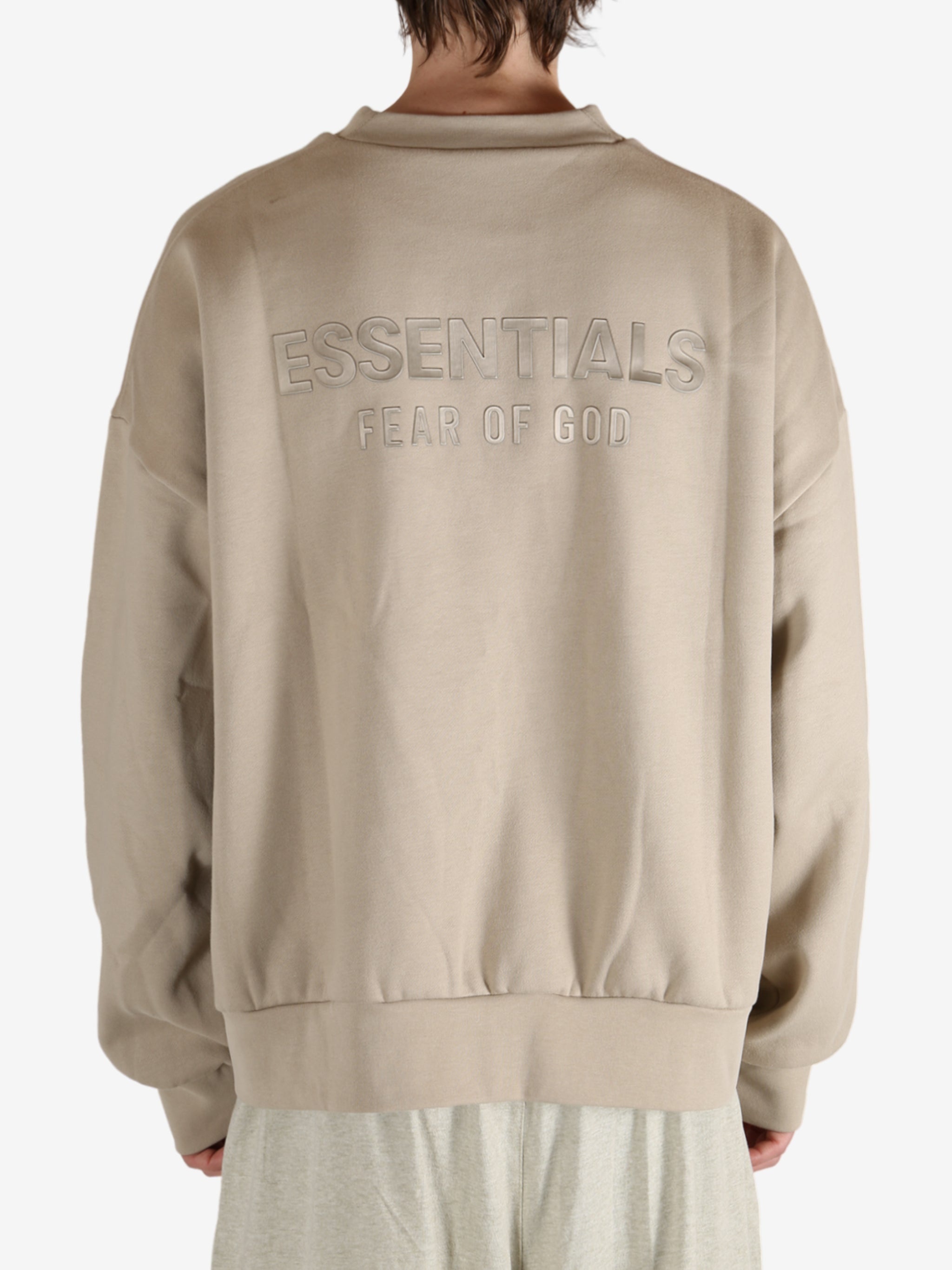 FEAR OF GOD ESSENTIALS - Men Classic Fit Fleece Crewneck - 3