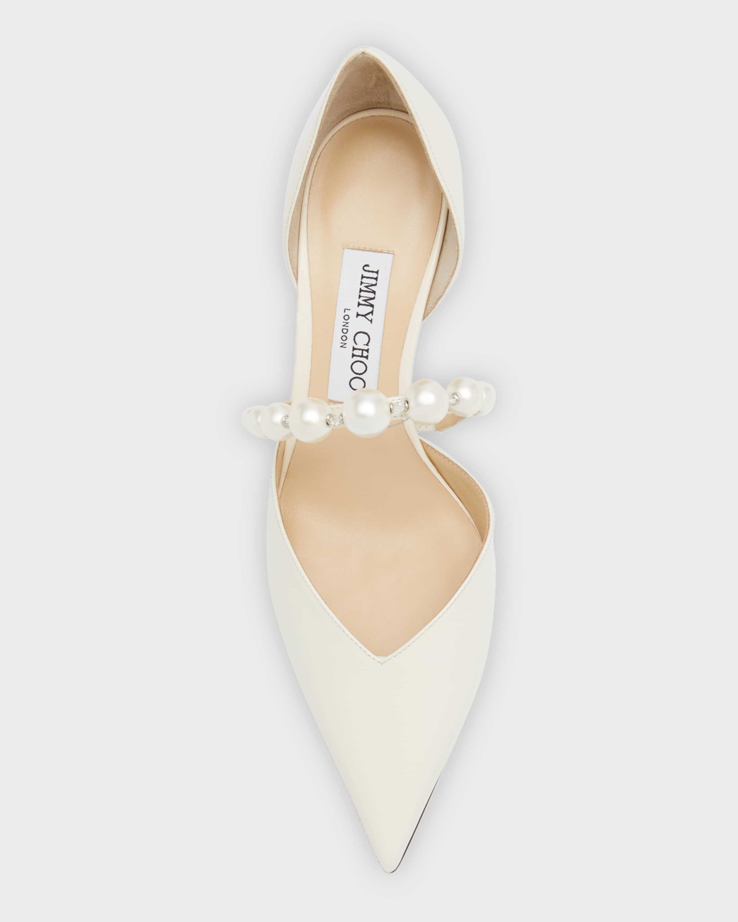 Aurelie d'Orsay Pearly Band Pumps - 6