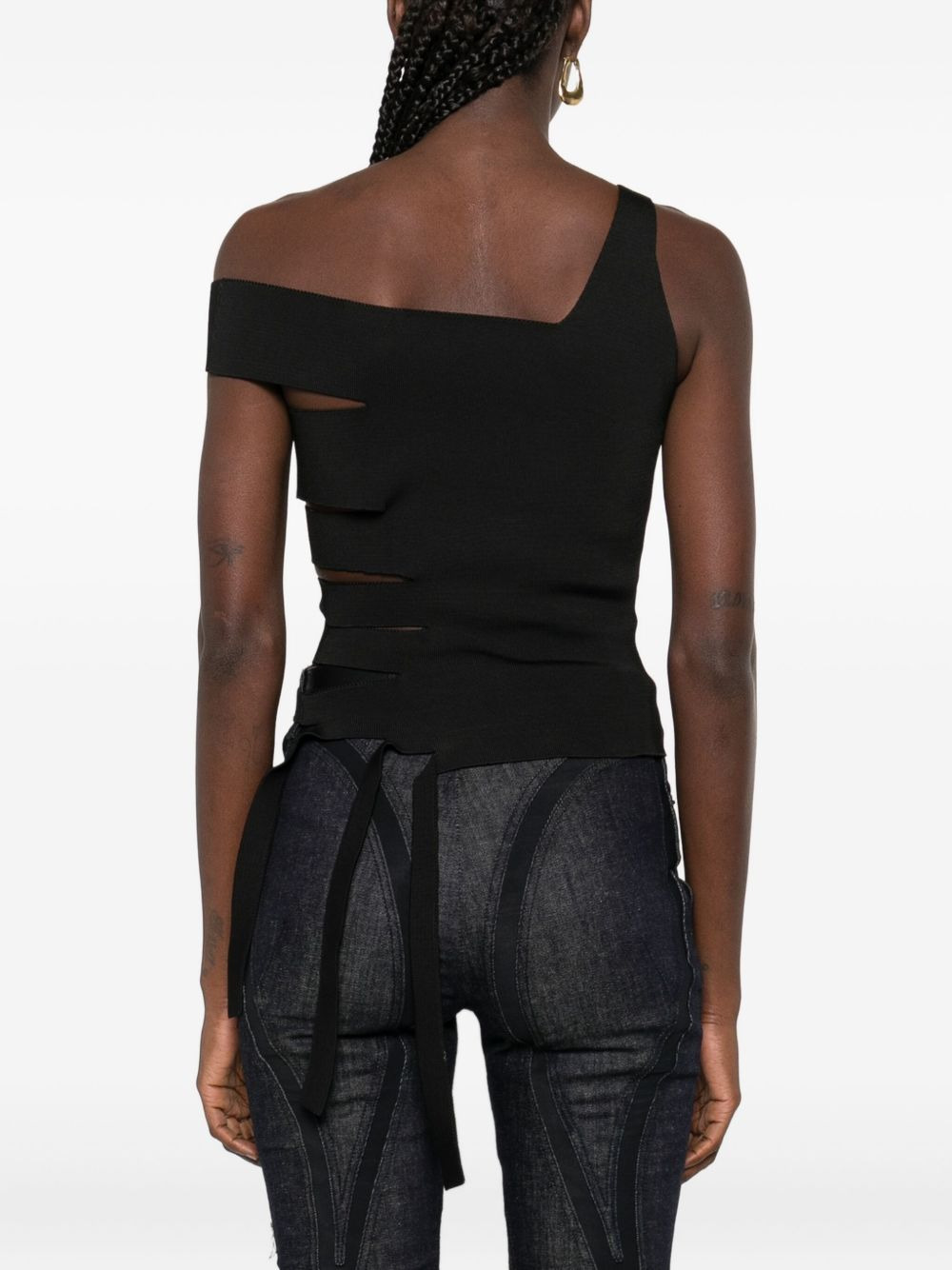 asymmetrical tank-top - 4