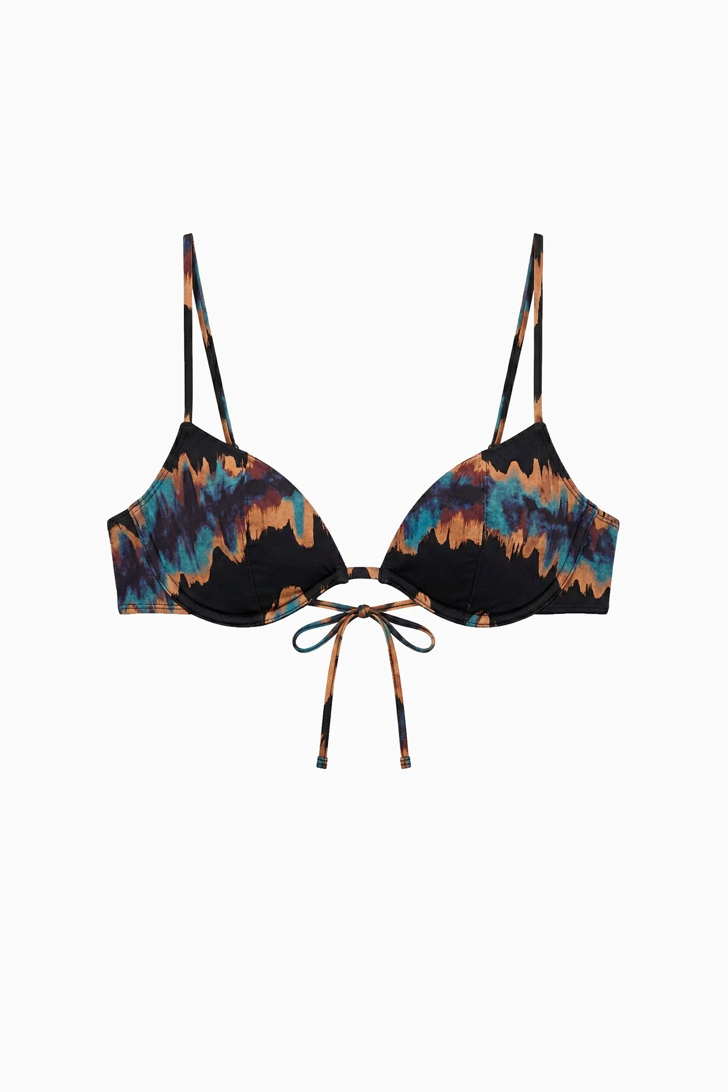 Floria Tie Bikini Top - 1