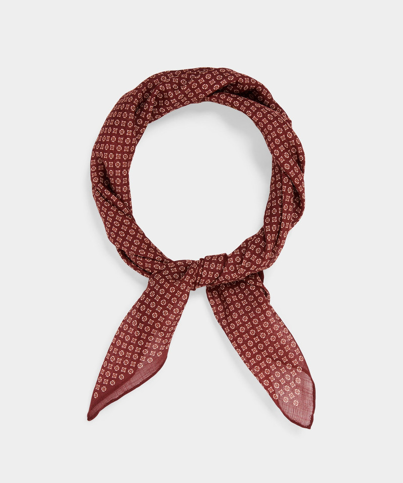 Italian Micro Geo Neckerchief 1
