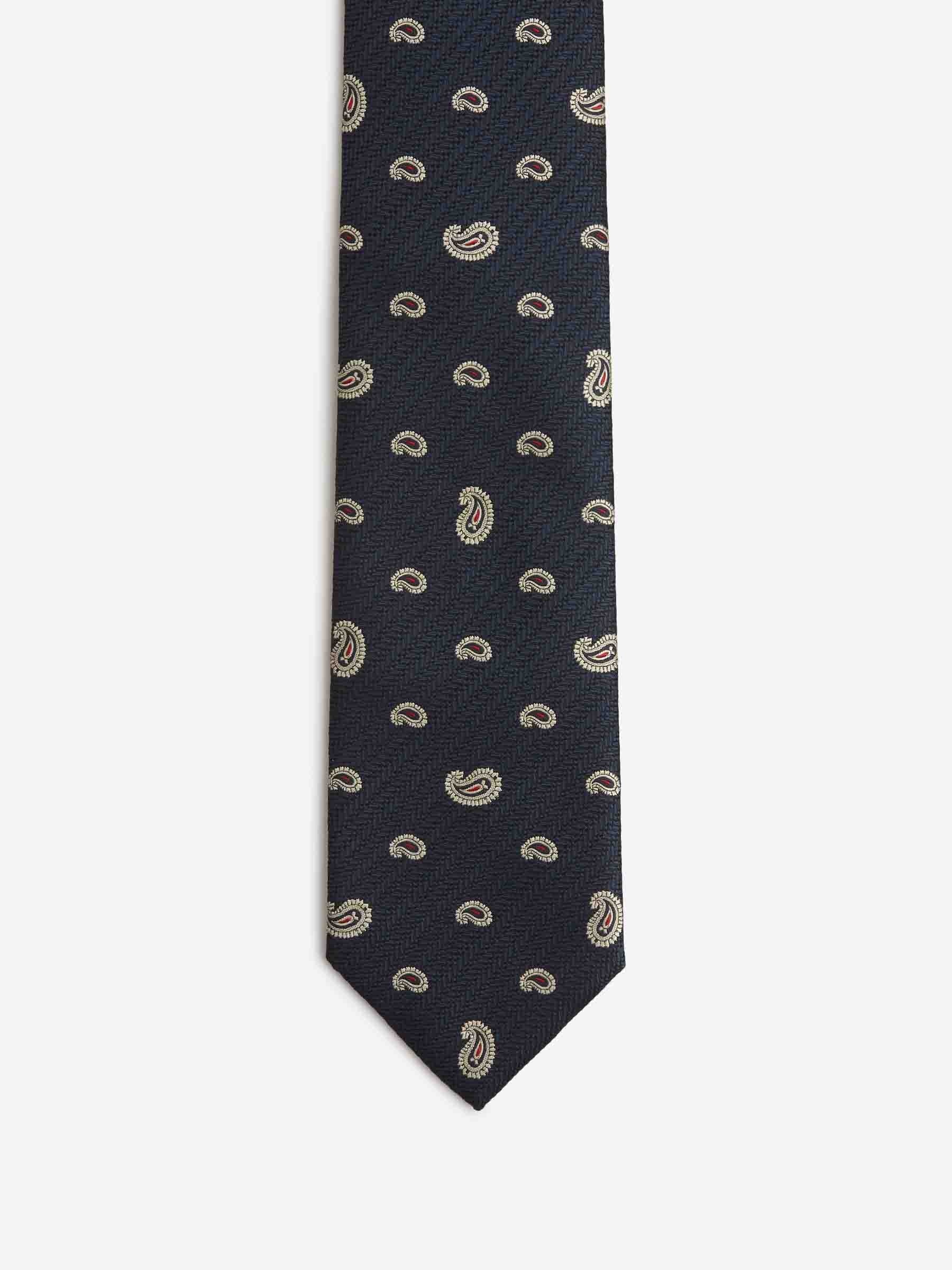 PAISLEY SILK TIE - 2
