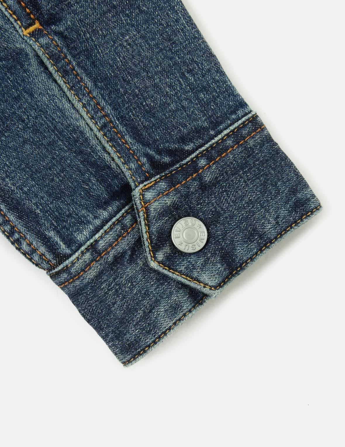 EBISU EMBROIDERY LOOSE FIT DENIM JACKET - 10