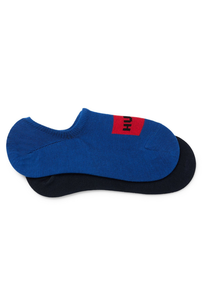 TWO-PACK OF INVISIBLE SOCKS WITH WOVEN LOGO PATCH 1