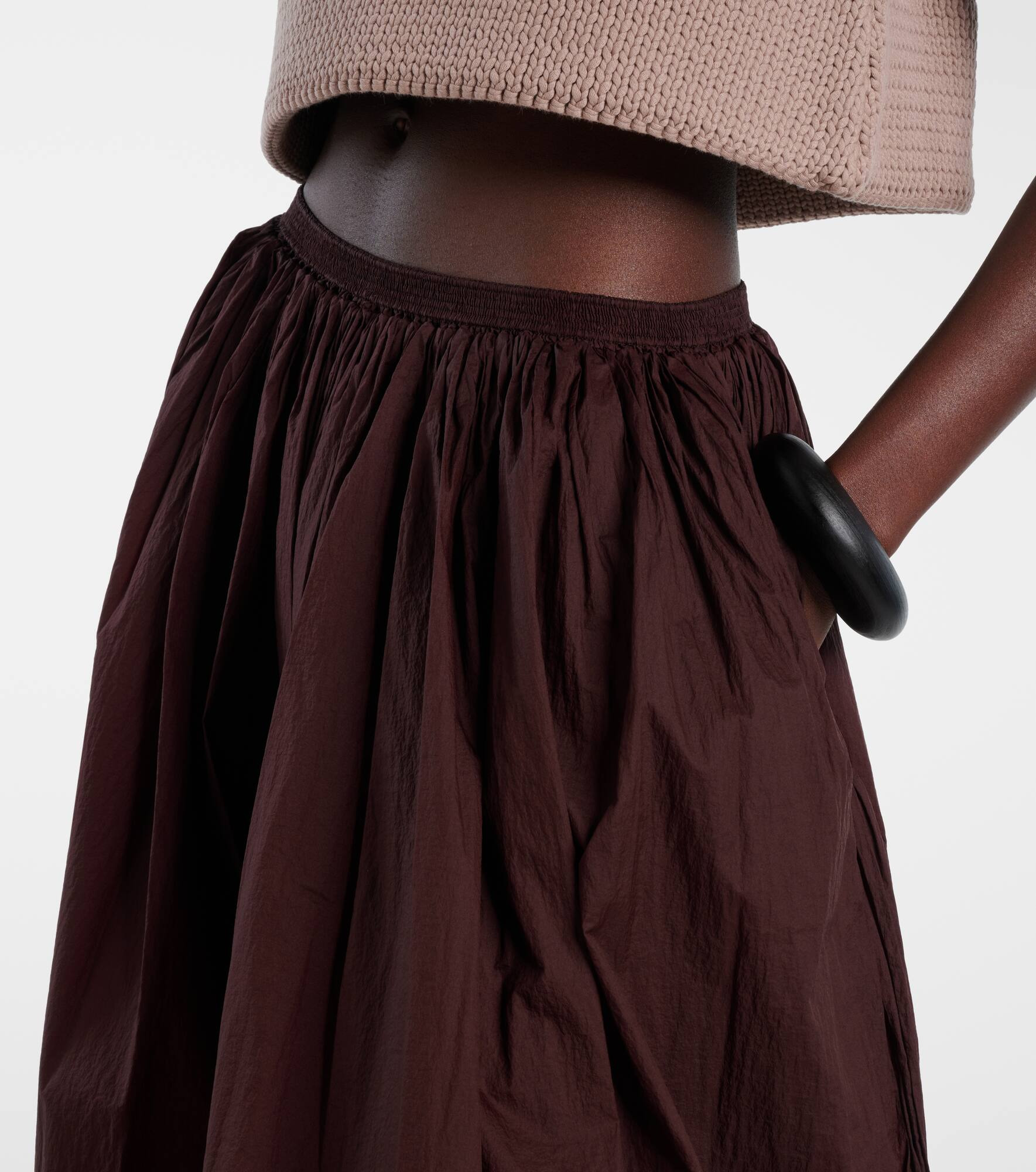 Draped balloon pants - 4