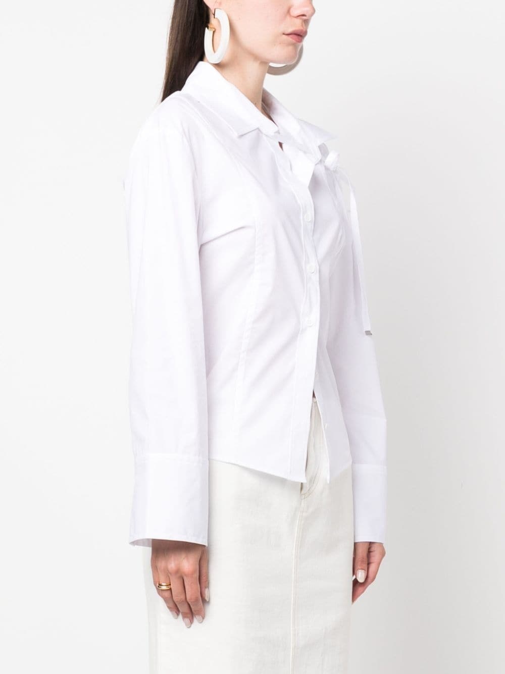 La Chemise Ruban cotton shirt - 3