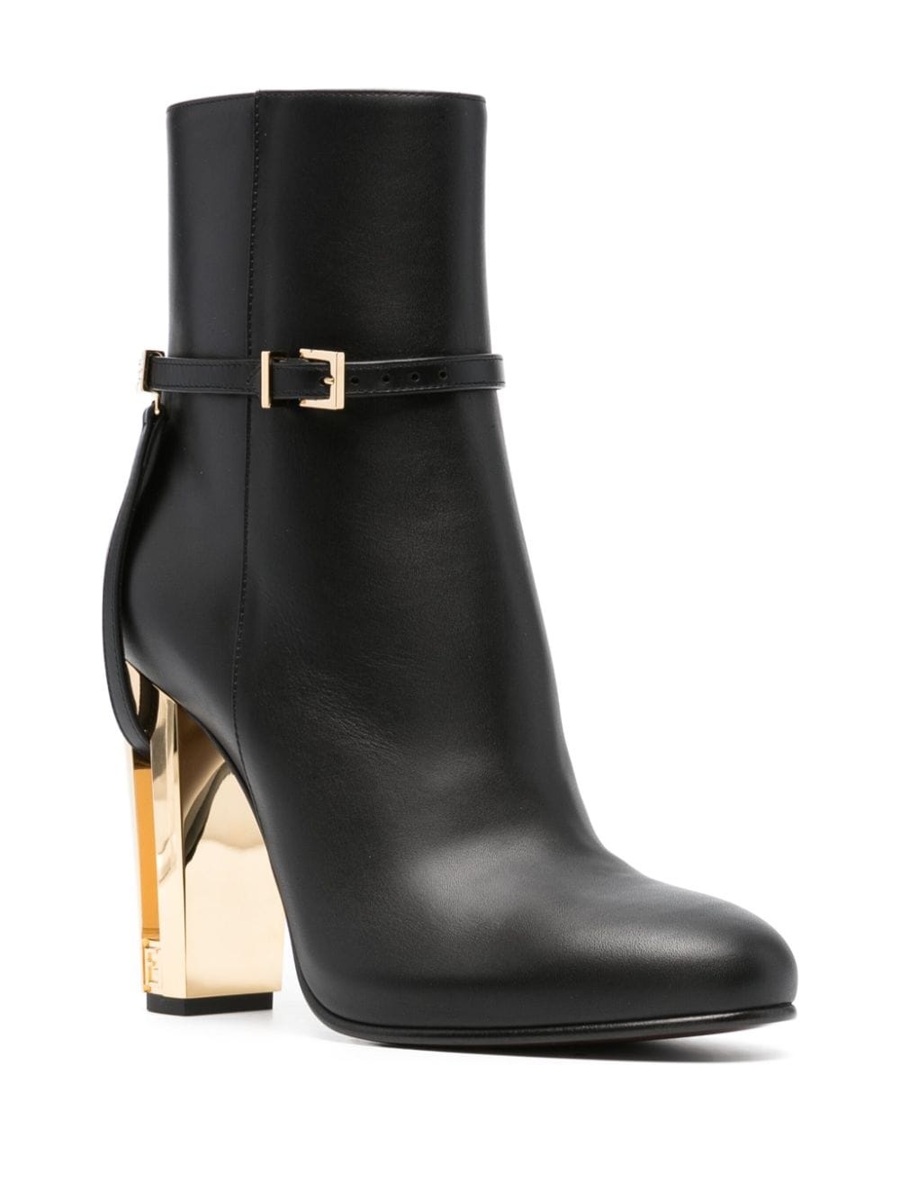 Delfina 105mm leather boots - 2