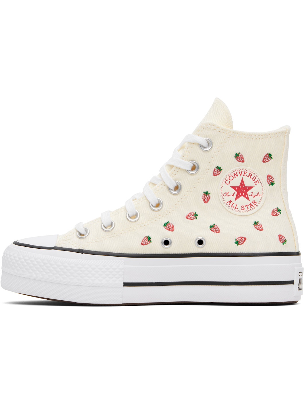Off-White Chuck Taylor All Star Embroidered Strawberries Sneakers - 3