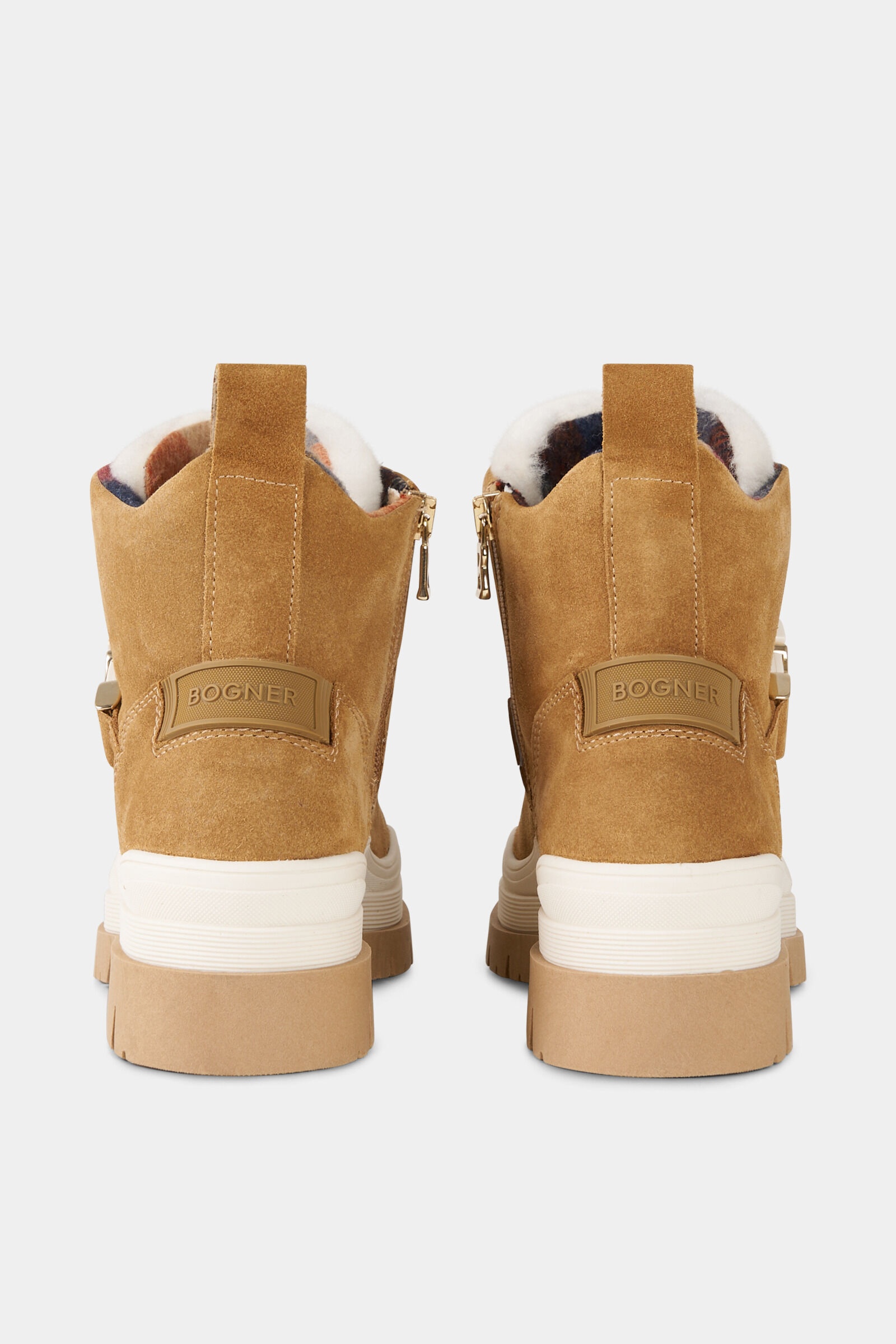 Arosa Ankle boots in Brown/Off-white - 5