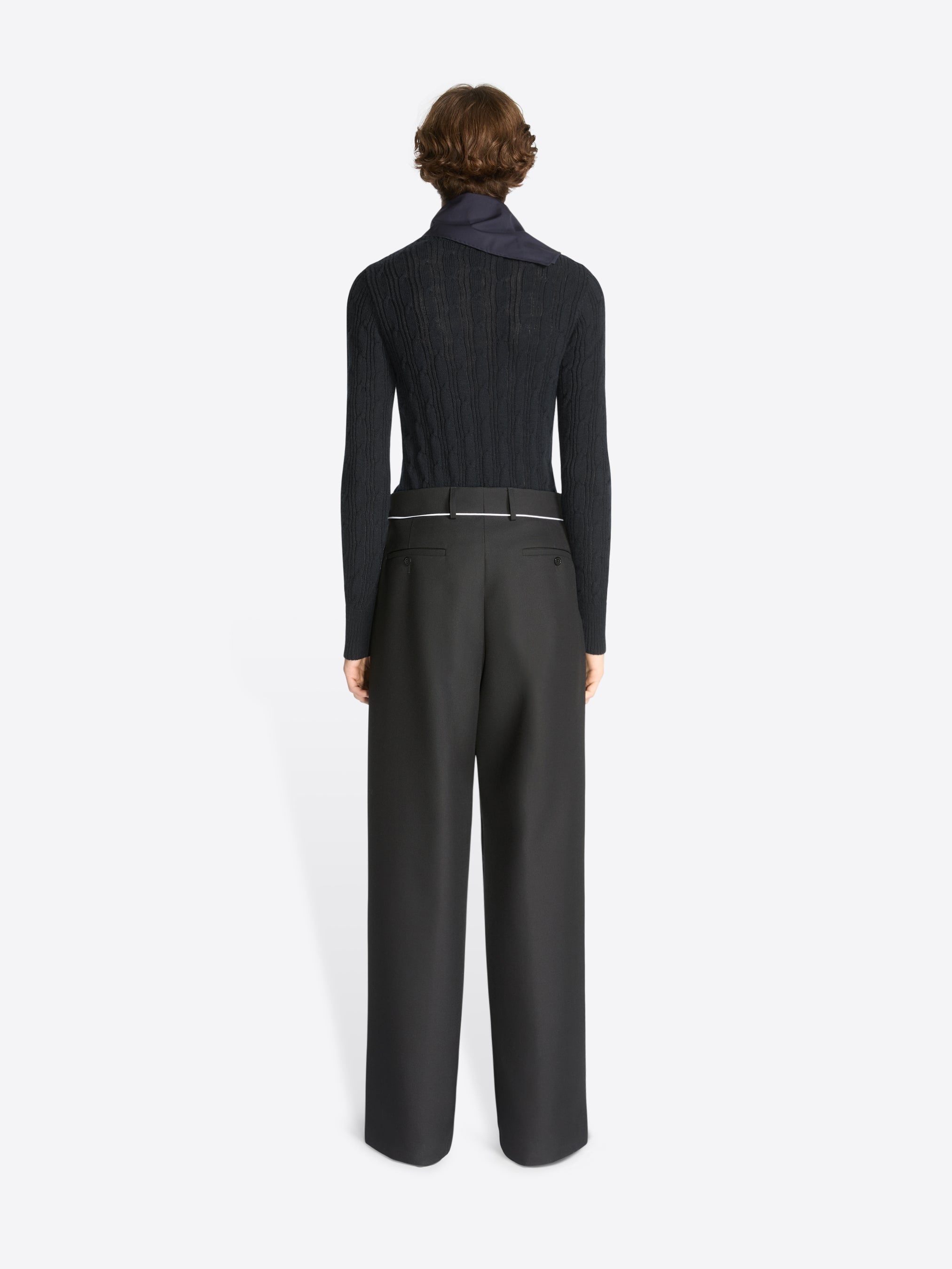 WOOL INTARSIA SWEATER - 4