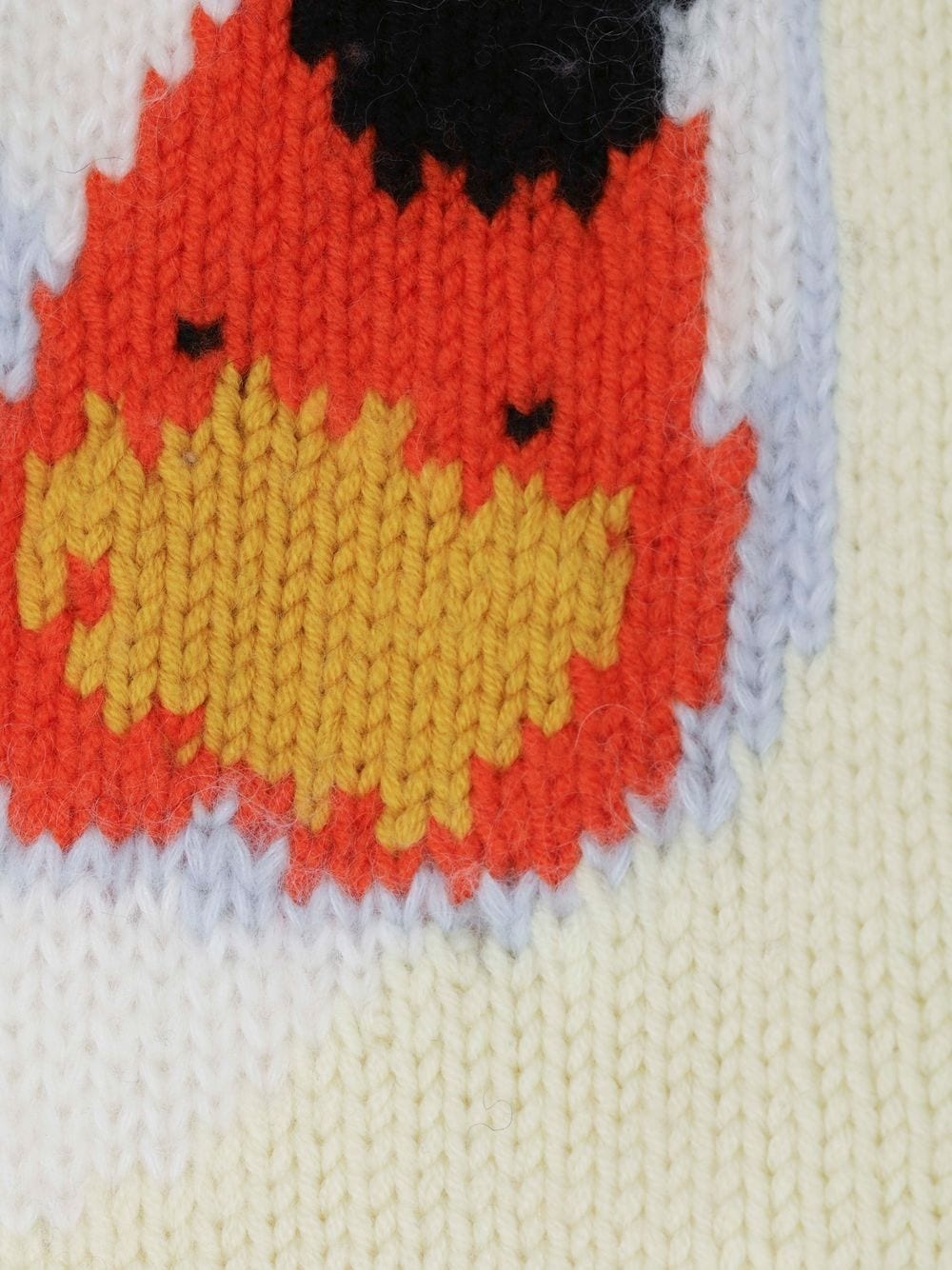 swan-knit scarf - 2