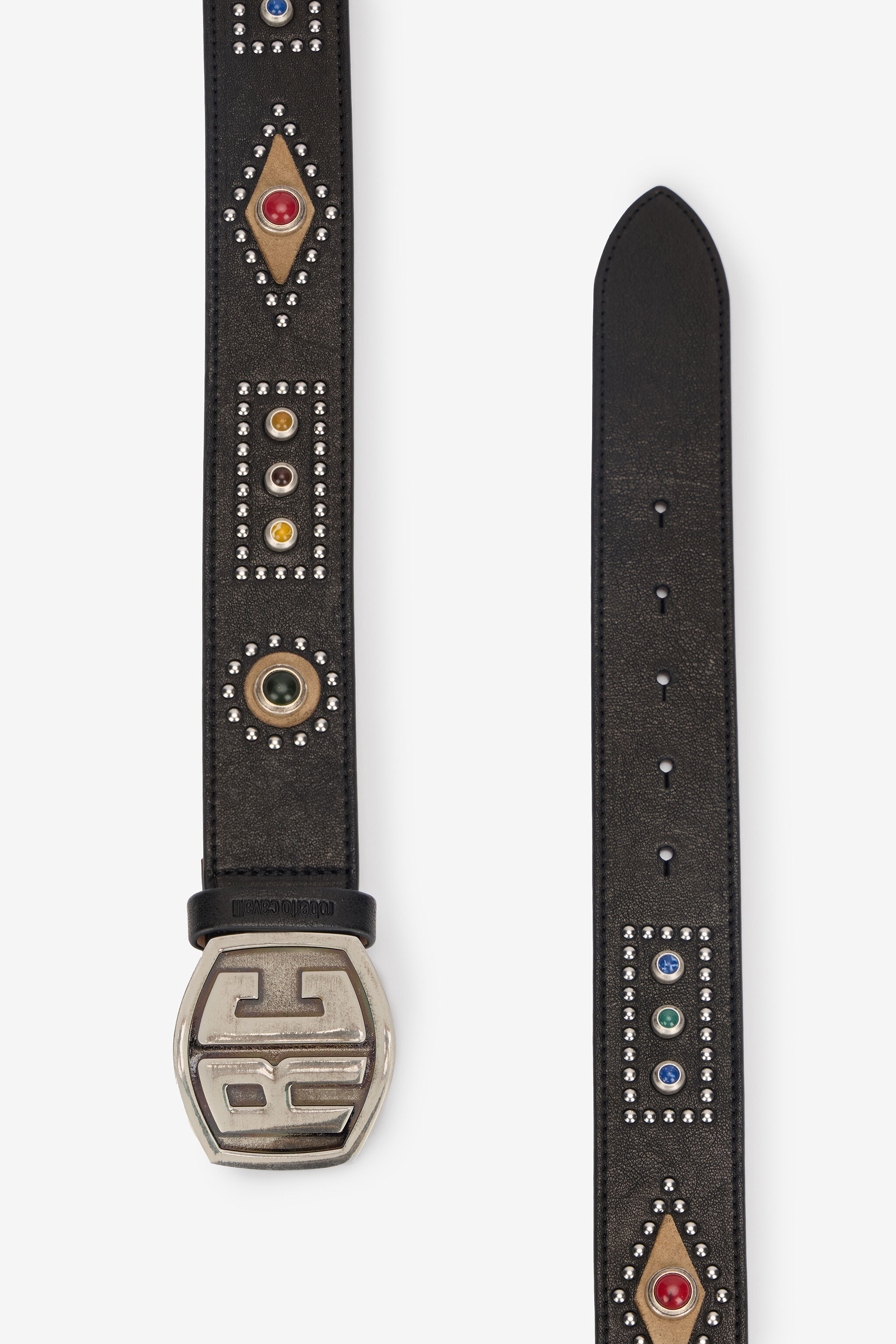Belt With Stones And Studs - 2