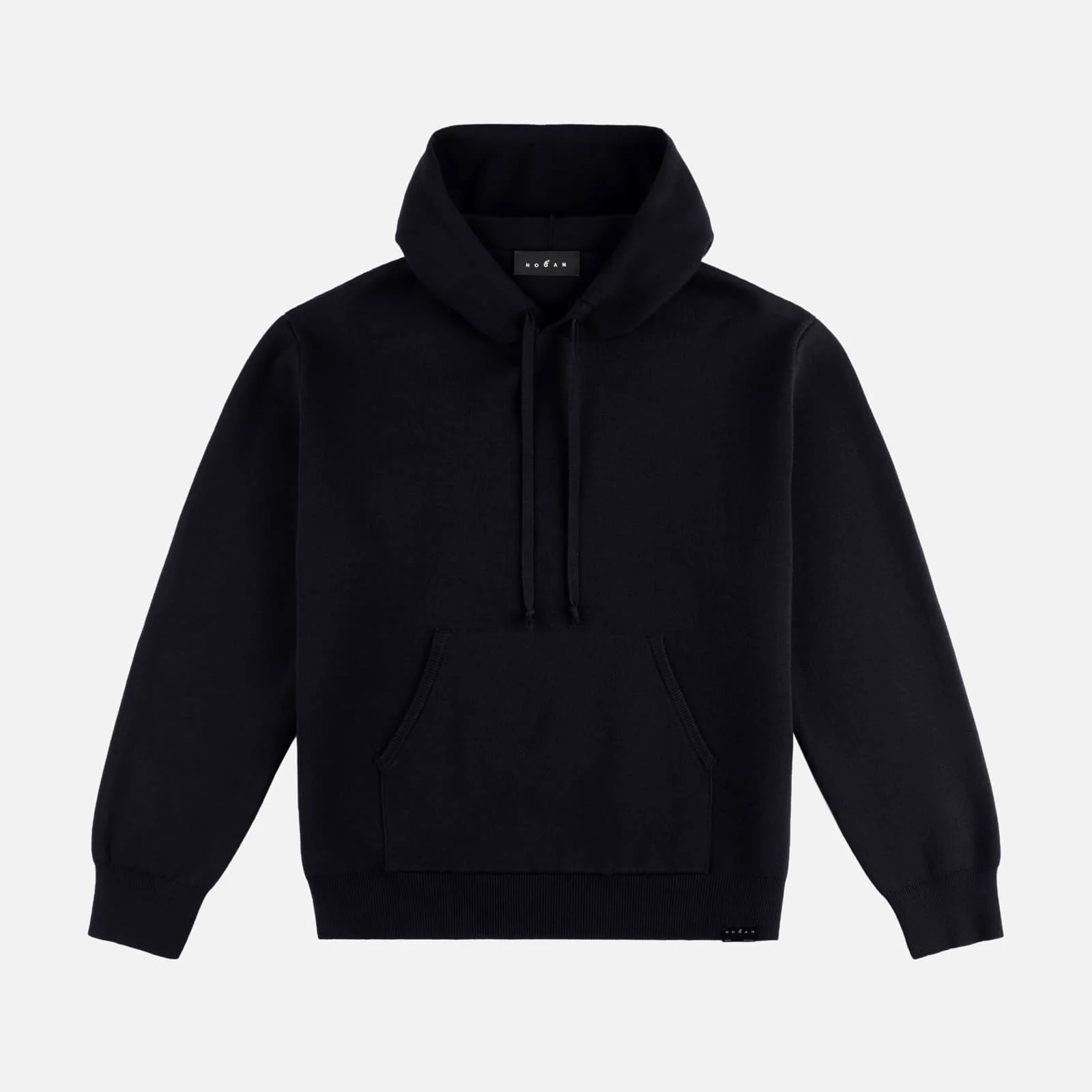 Hooded sweatshirt in doubled knit - 1