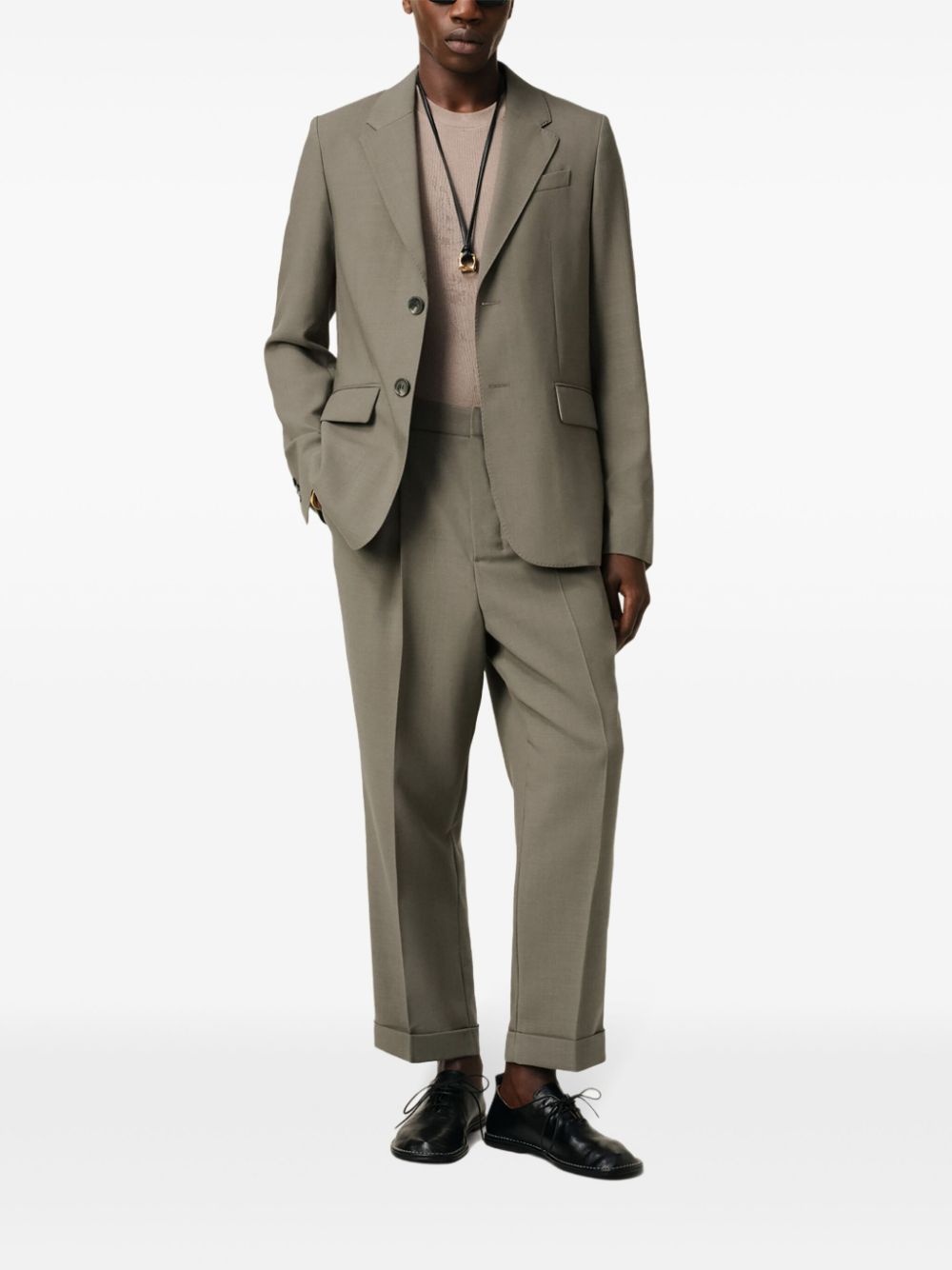 wool blazer - 2