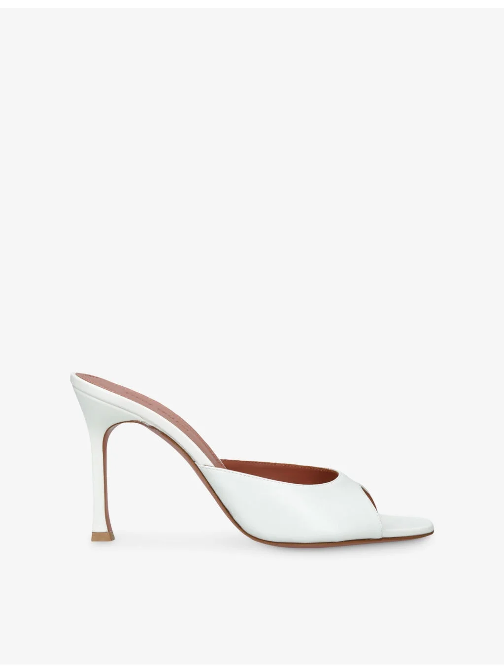 Alexa 95 Leather Heeled Mules - 1