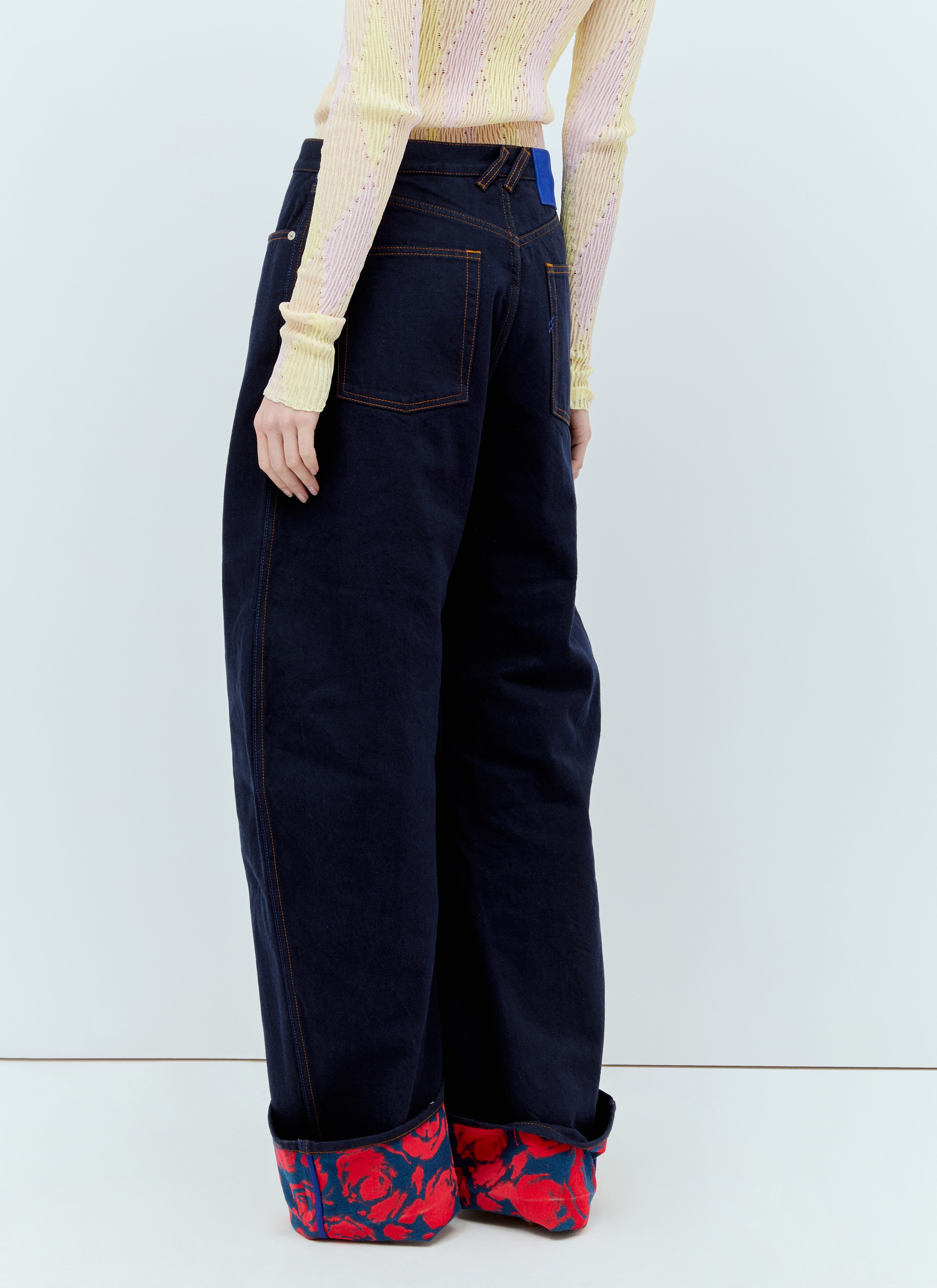 Rose Cuffs Heavyweight Jeans - 5