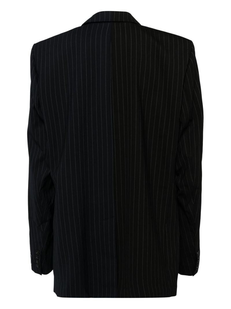 VETEMENTS striped blazer outlook