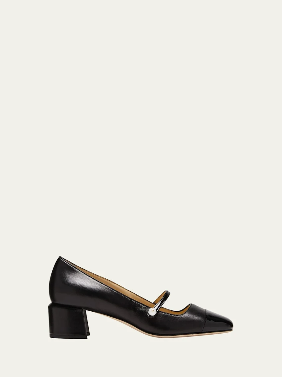 Elisa Mary Jane Ballerina Pumps - 1