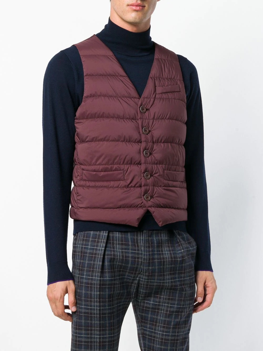 quilted waistcoat - 3