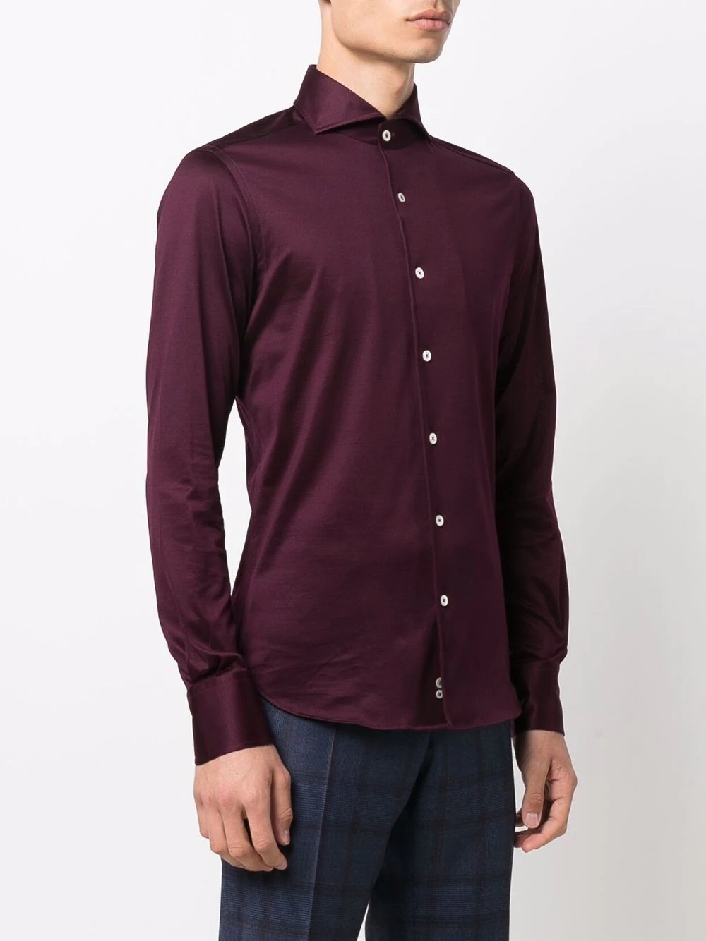 long-sleeve cotton shirt - 3