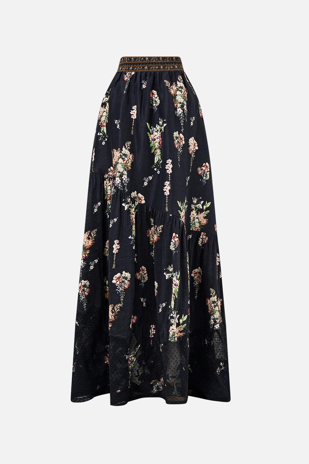 SKIRT WITH SHAPED SEAM - 7