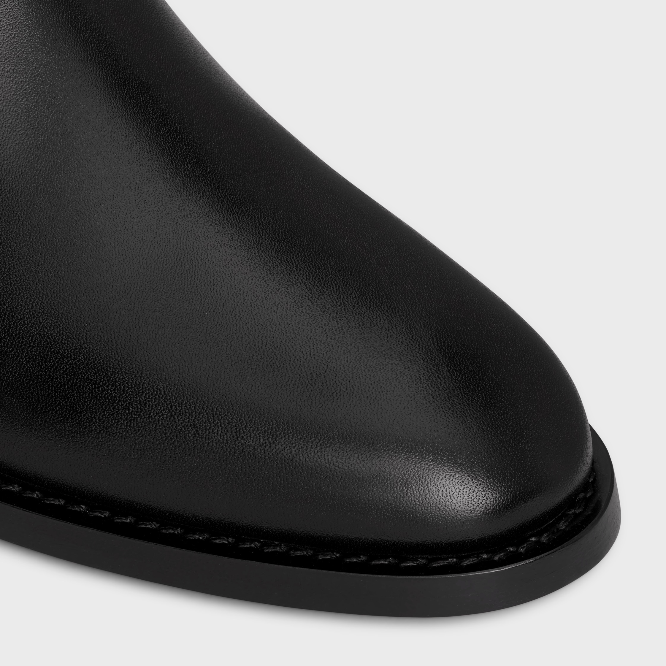 CELINE ANAIS RIDING BOOT IN CALFSKIN - 4