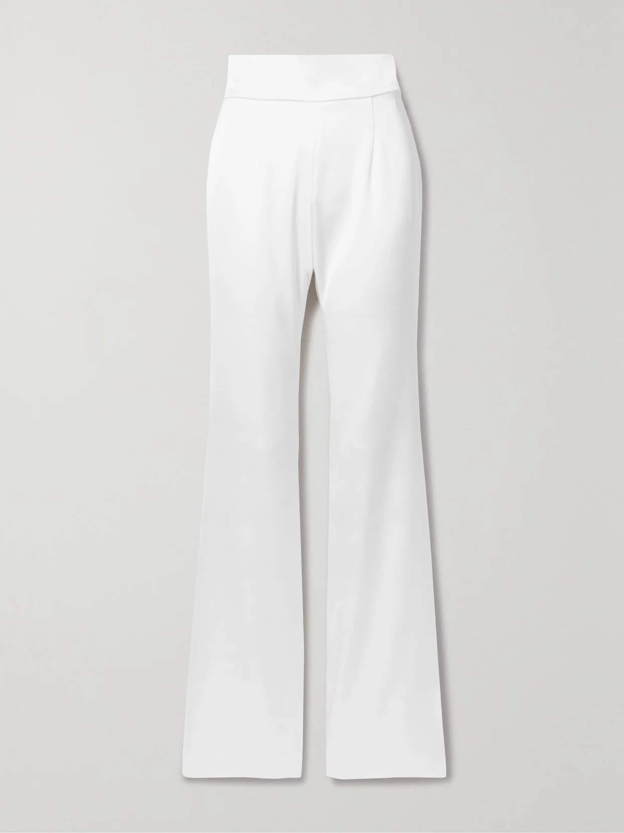 Satin Flared Pants - 1