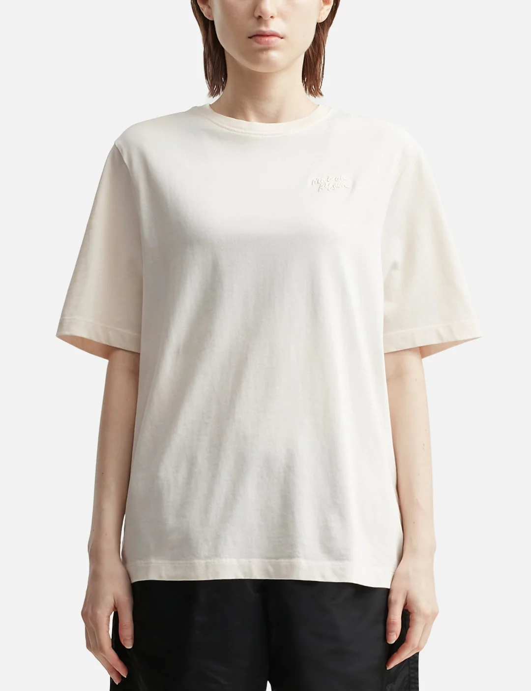 MAISON KITSUNE HANDWRITING COMFORT T-SHIRT - 1
