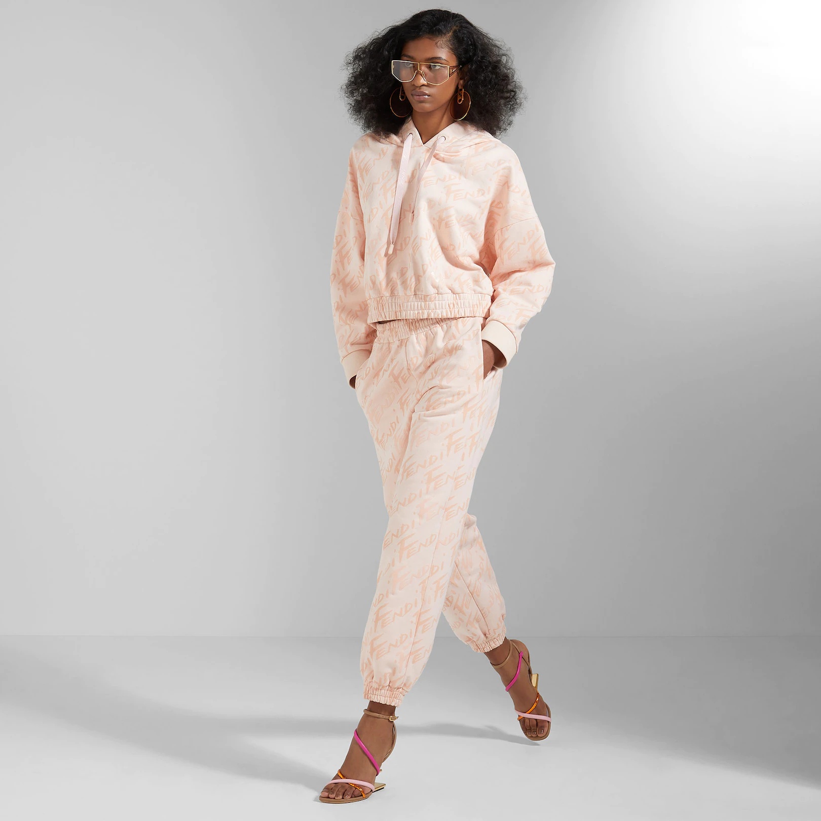 Pink jersey pants - 4