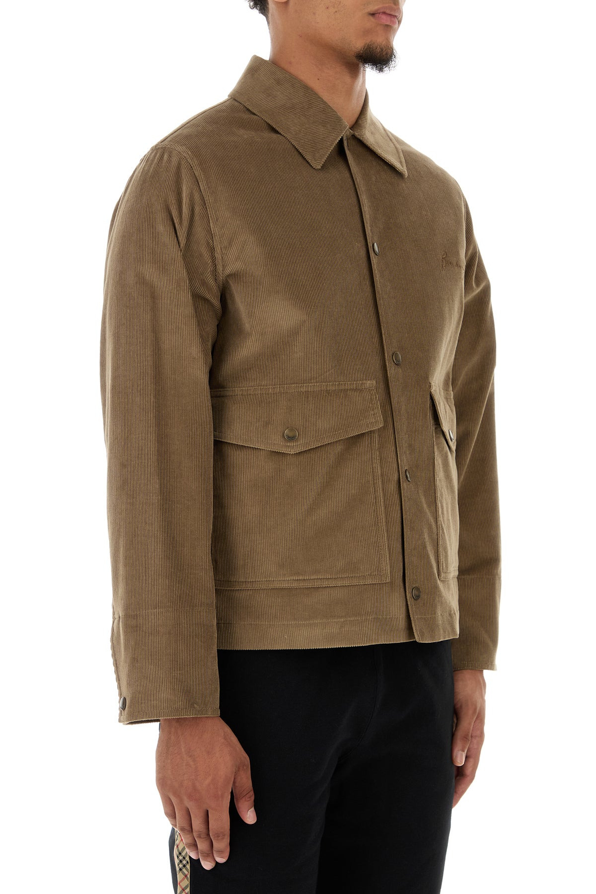 Khaki corduroy jacket - 3