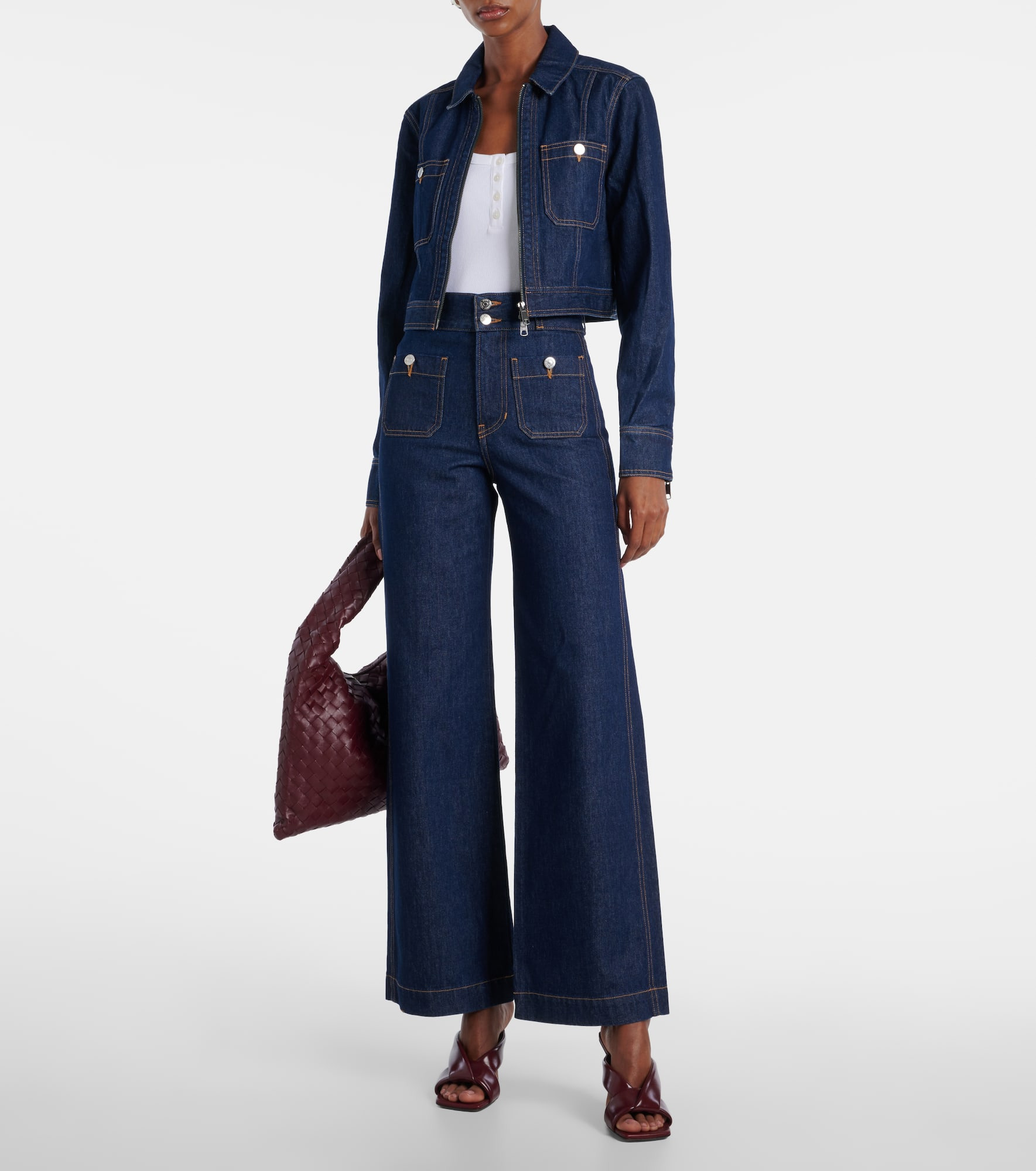 Taylor wide-leg jeans - 2
