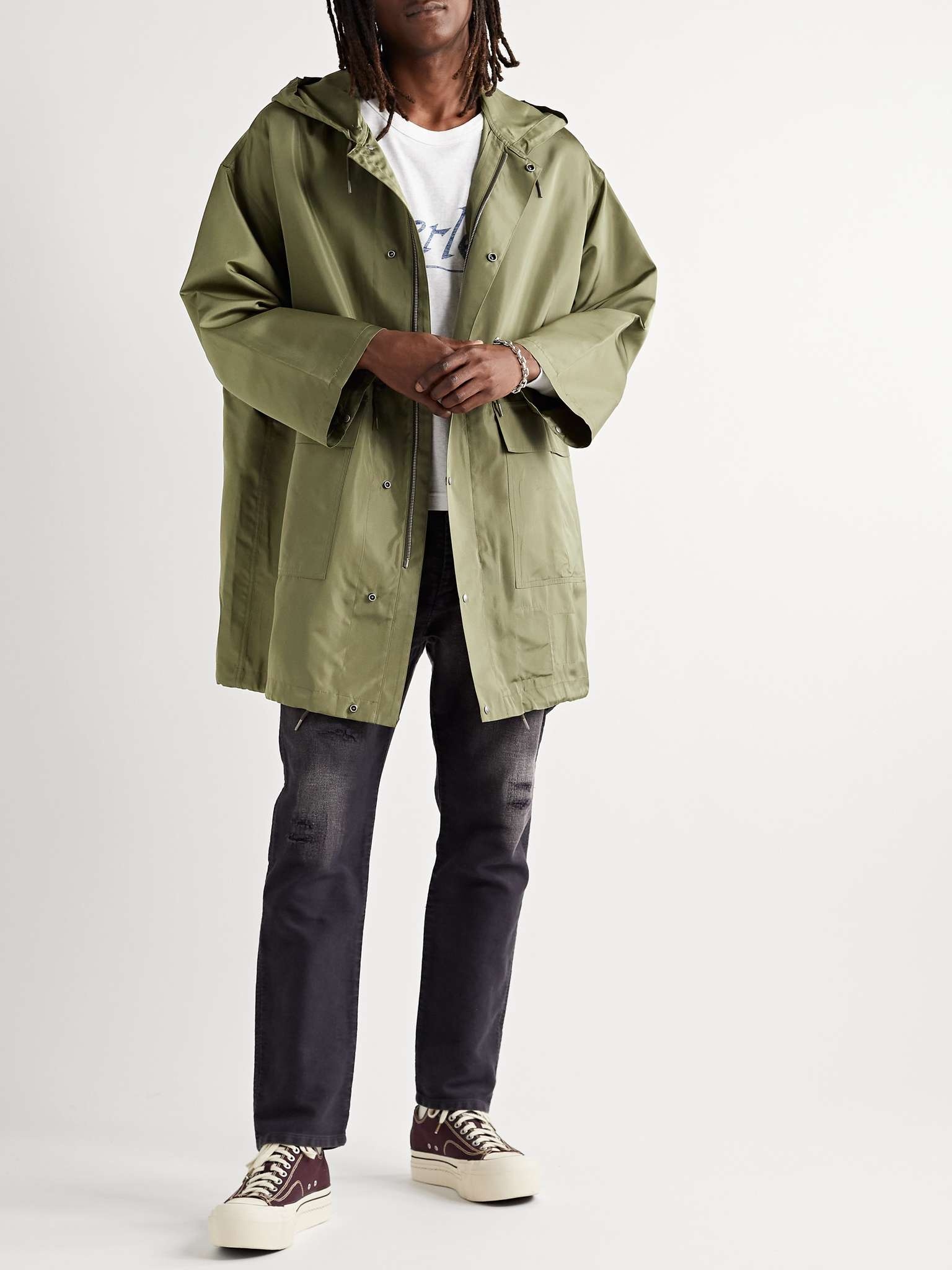 Jura Silk Hooded Parka - 2