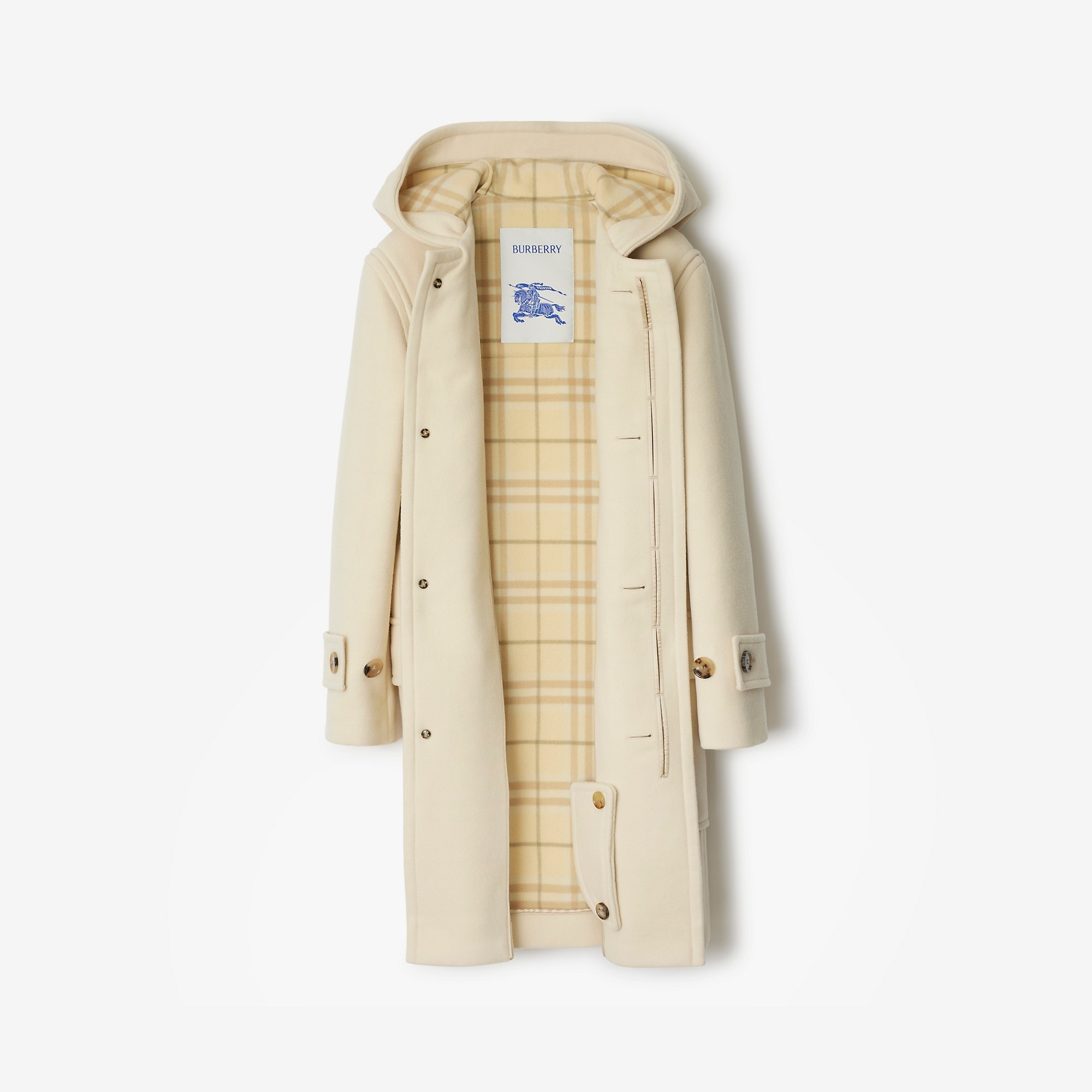 Burberry Wool Cashmere Duffle Coat | REVERSIBLE