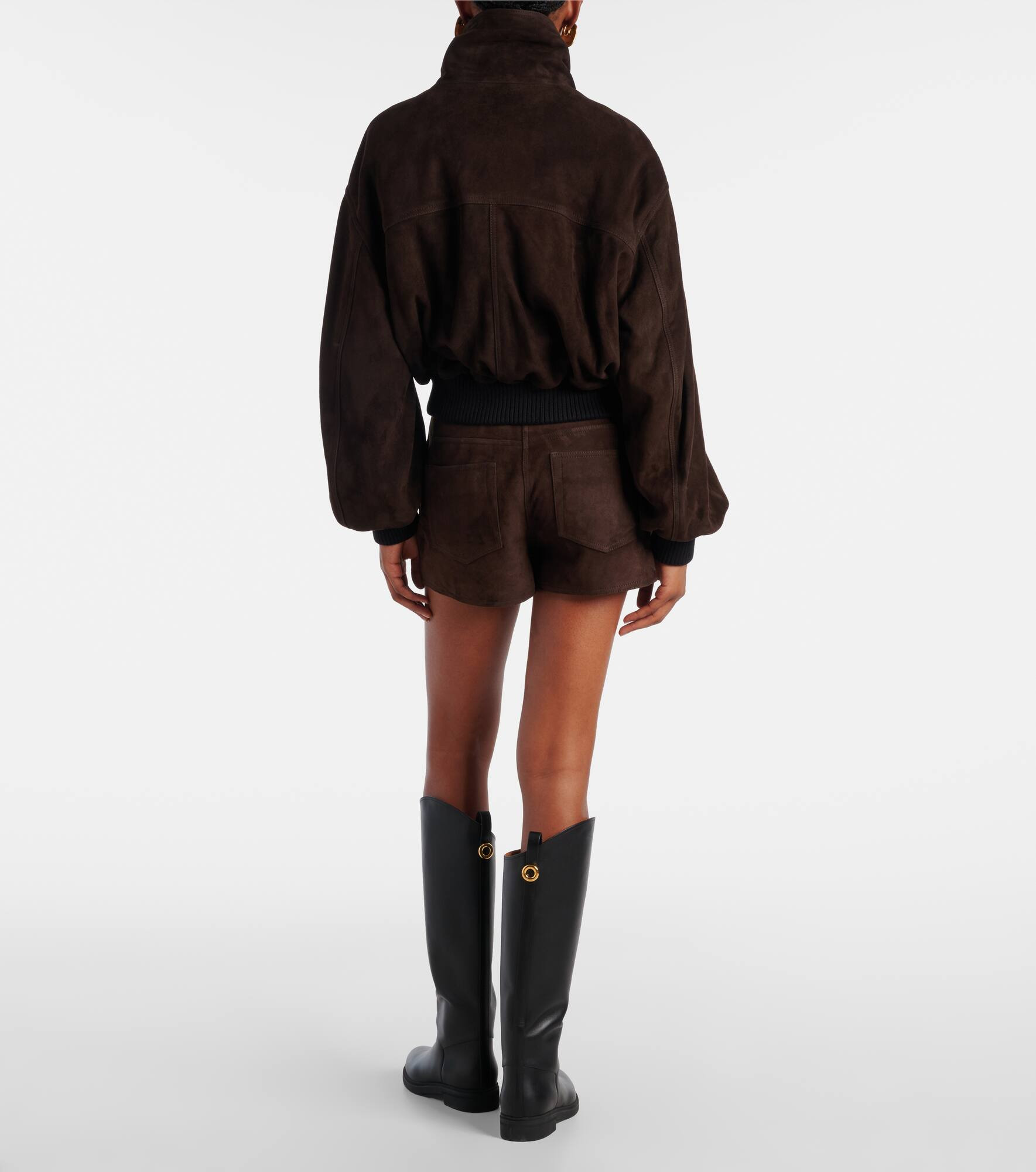 Briar suede bomber jacket - 3