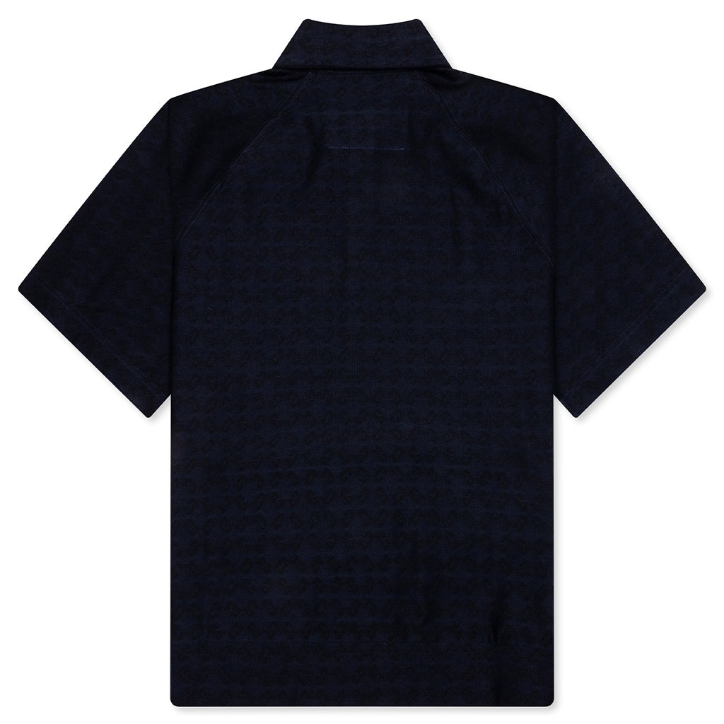 MONOGRAM 72 JACQUARD POLO - BLACK/NAVY - 2