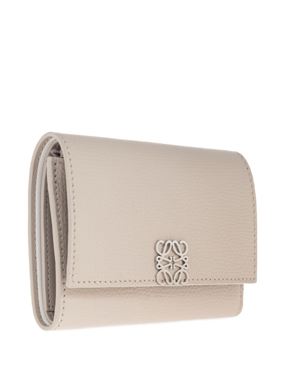 Anagram trifold leather wallet - 3