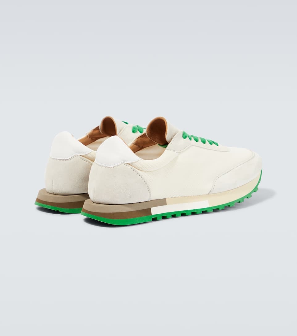 Owen Runner mesh and suede sneakers - 6