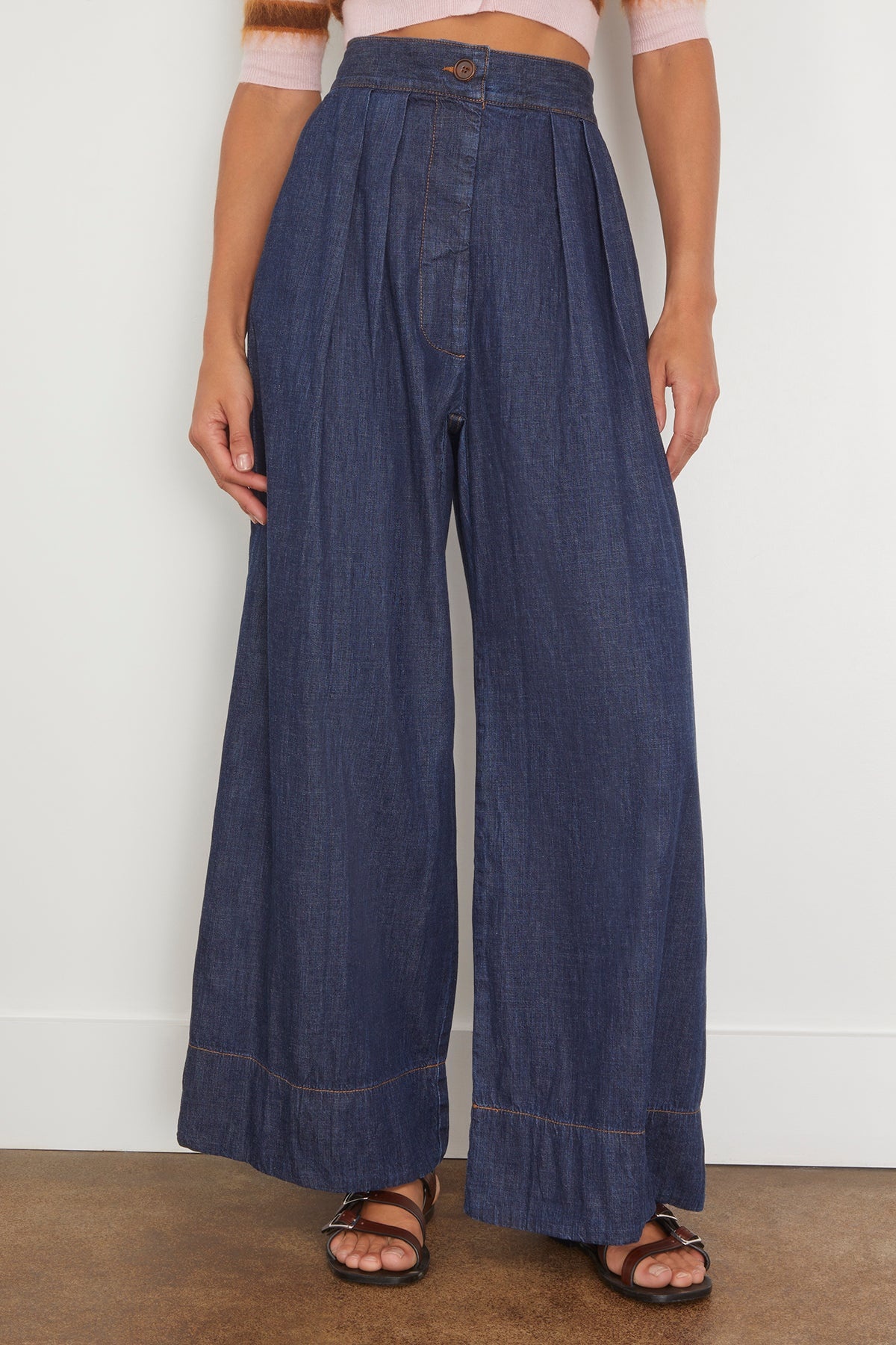 Coxsone Pant in Dark Indigo - 3